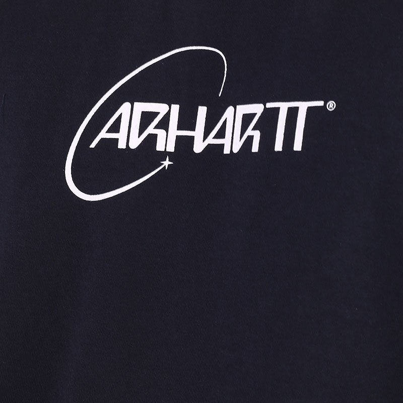 Мужская футболка Carhartt WIP S/S Orbit T-Shirt (I029928-navy/white)  - цена, описание, фото 2